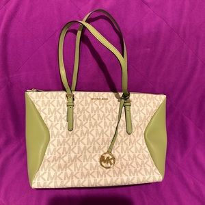 Michael Kors Women Zip Top Tote Bag Original